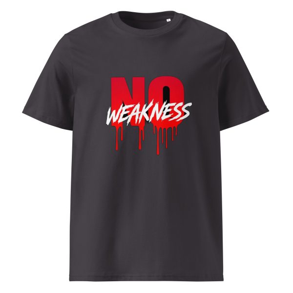 Unisex organic ribbed neck t-shirt - Image 7