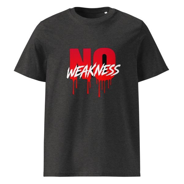 Unisex organic ribbed neck t-shirt - Image 4