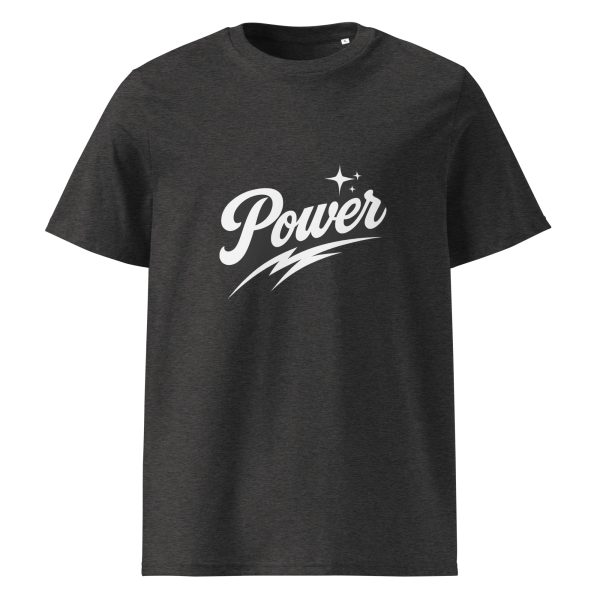 Unisex organic ribbed neck t-shirt - Image 4