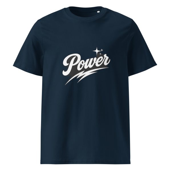 Unisex organic ribbed neck t-shirt - Image 3