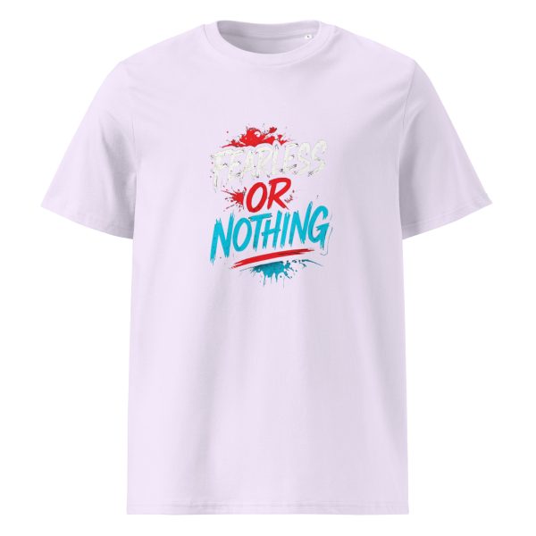 Unisex organic ribbed neck t-shirt - Image 14