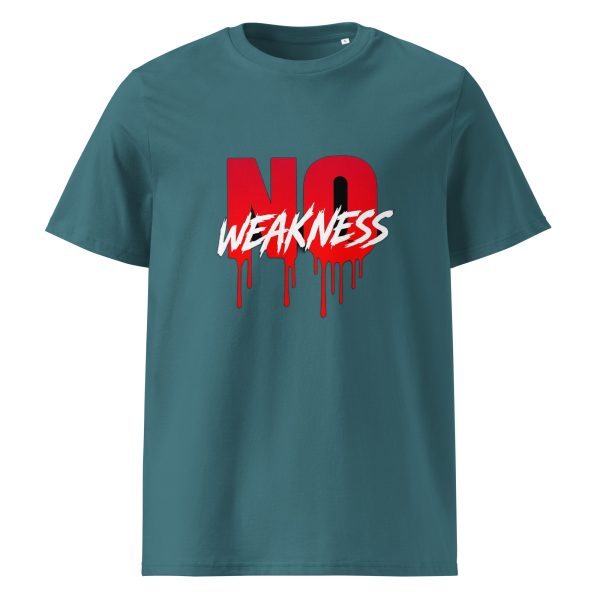 Unisex organic ribbed neck t-shirt - Image 9