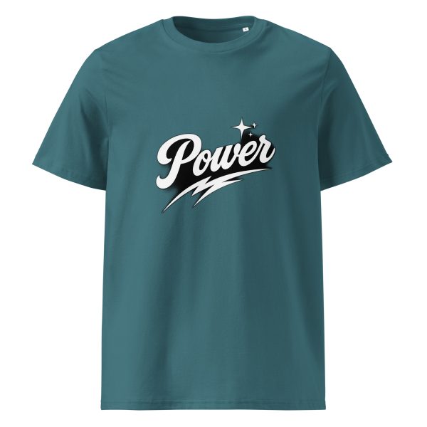 Unisex organic ribbed neck t-shirt - Image 9